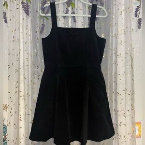 Black Velvet Dress